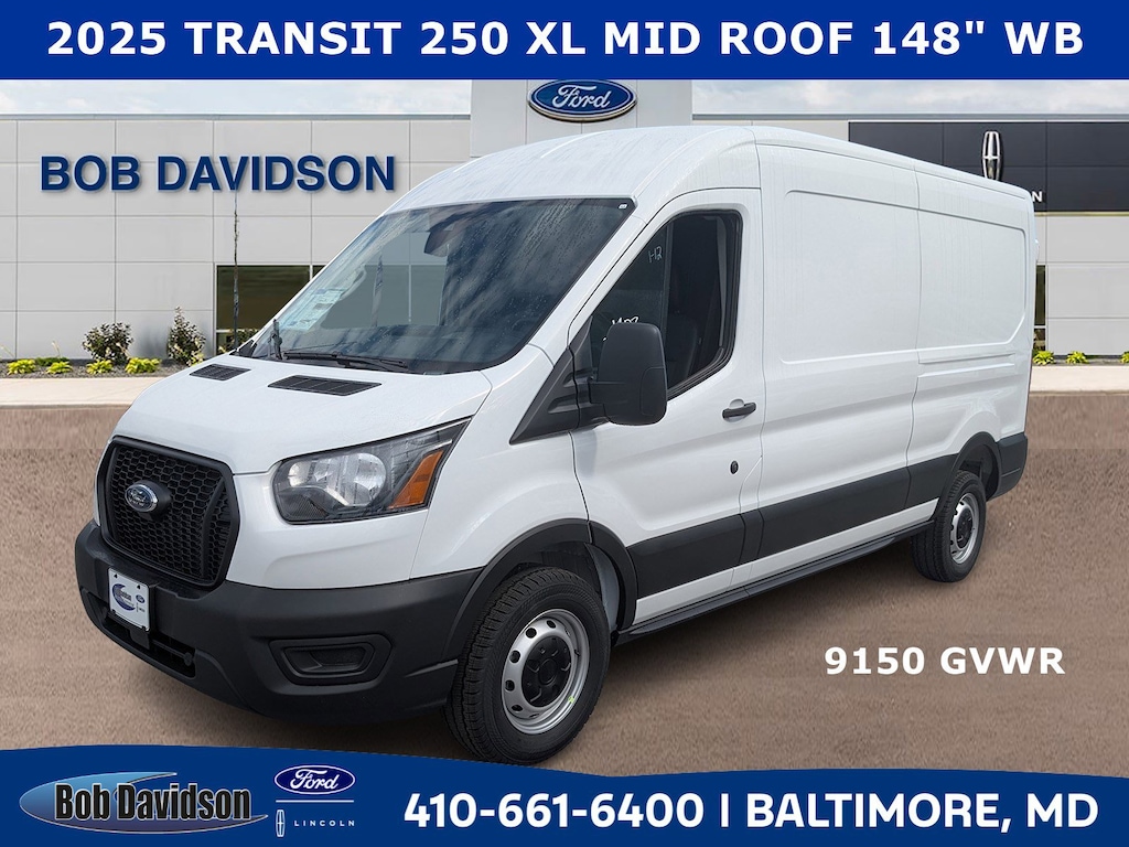 New 2025 Ford Transit 250 Cargo XL MR VAN