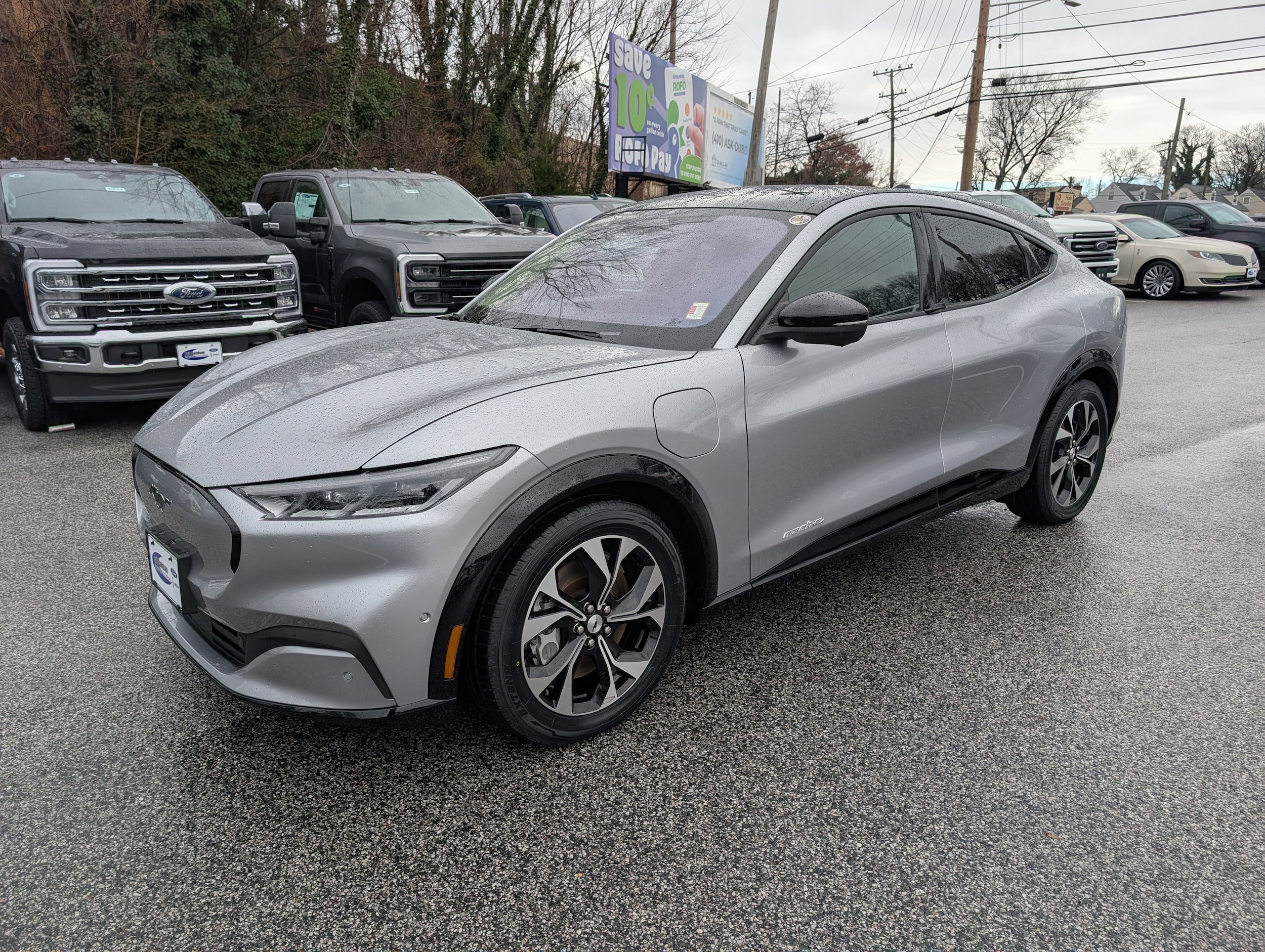 Certified 2021 Ford Mustang Mach-E Premium AWD with VIN 3FMTK3SS1MMA62402 for sale in Parkville, MD
