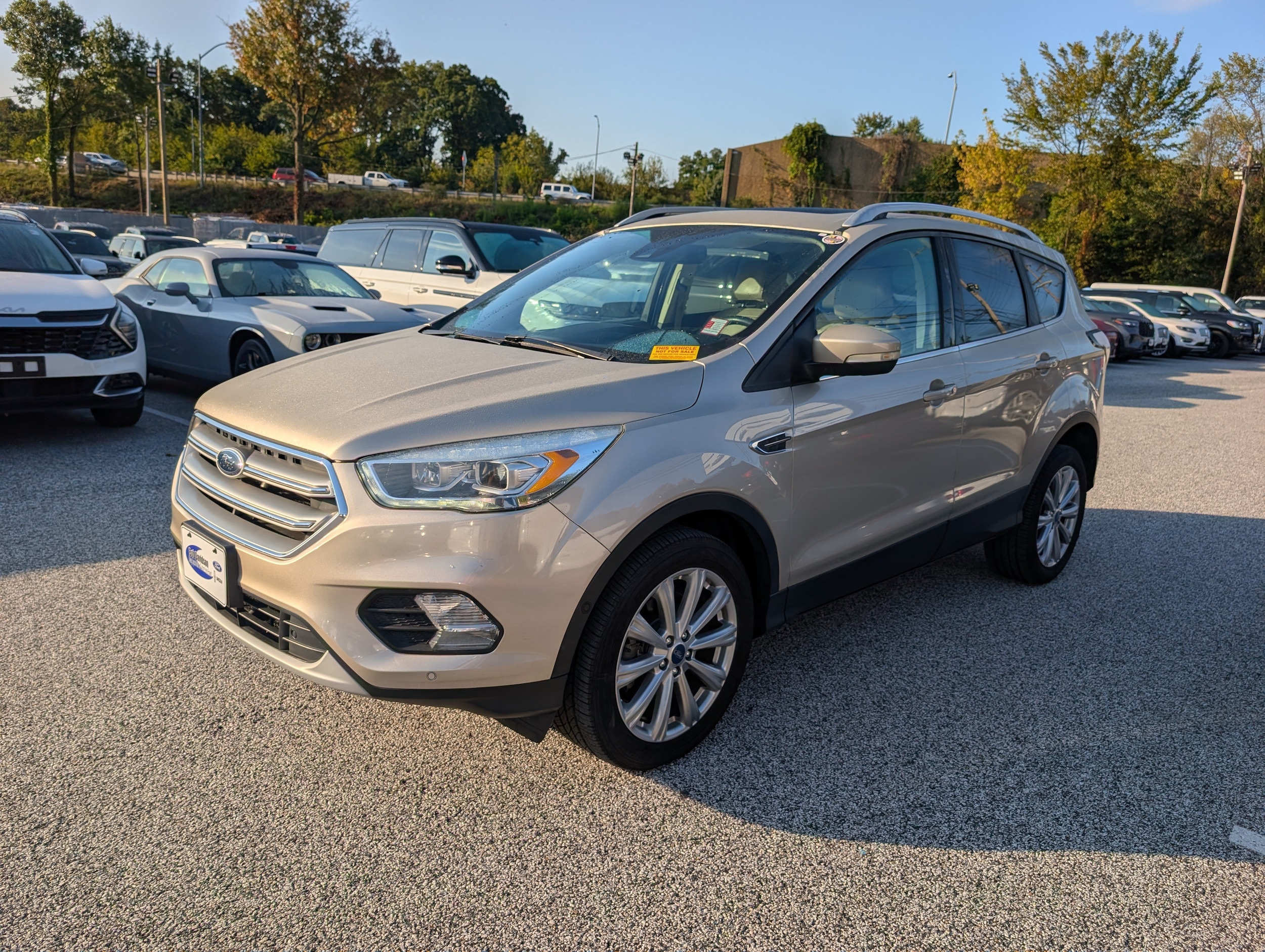 Certified 2017 Ford Escape Titanium with VIN 1FMCU9J95HUC70957 for sale in Parkville, MD