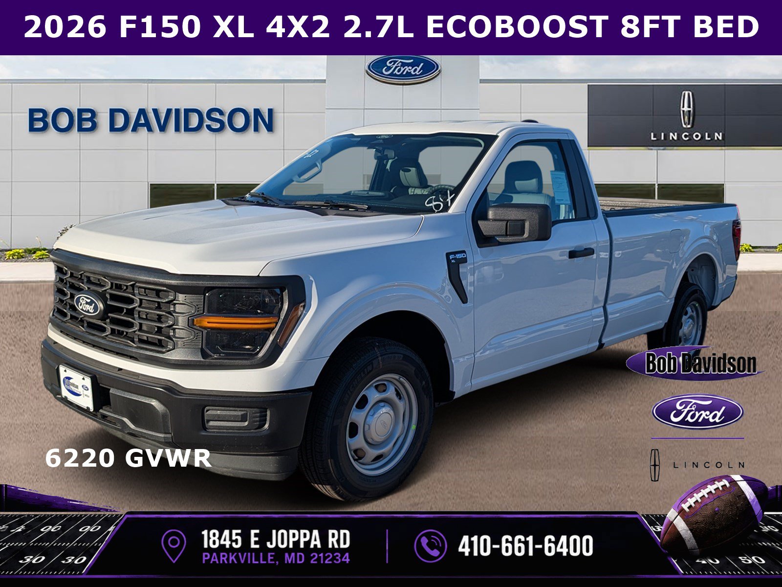 2026 Ford F-150 XL XL 2WD Reg Cab 8 Box