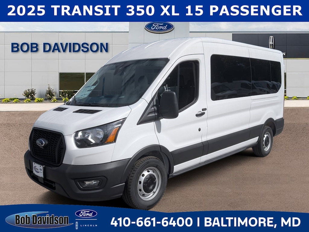 New 2025 Ford Transit 350 Passenger XL MR VAN