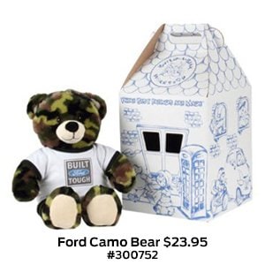 Ford Camo Bear $23.95 #300752.jpg