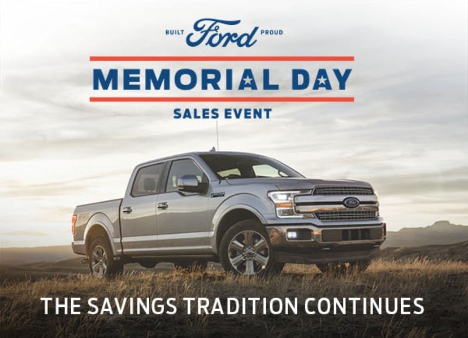 Memorial Day Truck Specials Bob Davidson Ford Lincoln