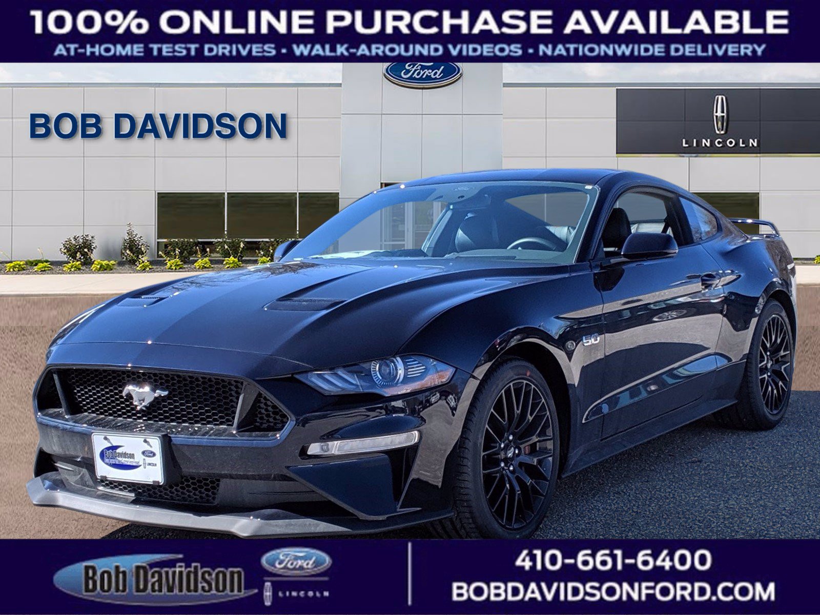 New 2021 Ford Mustang For Sale At Bob Davidson Ford Lincoln Vin 1fa6p8cf6m5111199