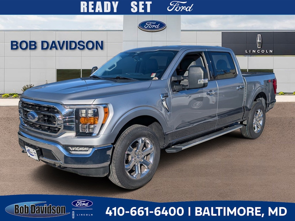 Certified 2022 Ford F-150 XLT CREW CAB TRUCK
