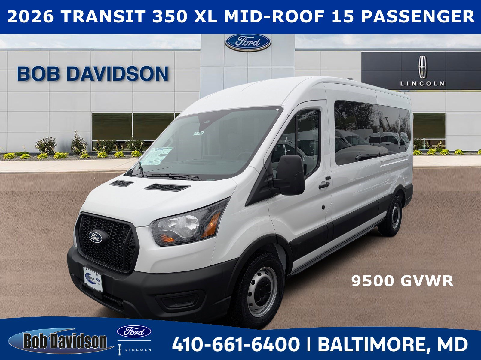2026 Ford Transit Passenger Van XL