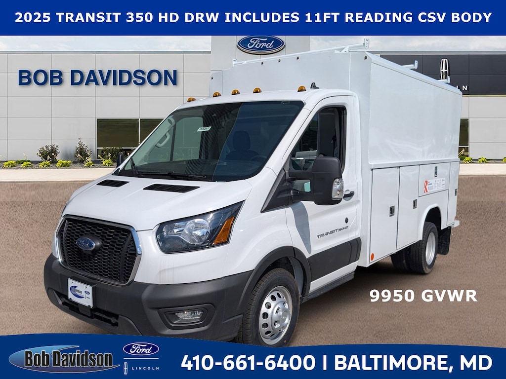 New 2025 Ford Transit 350 Cutaway XL LR VAN