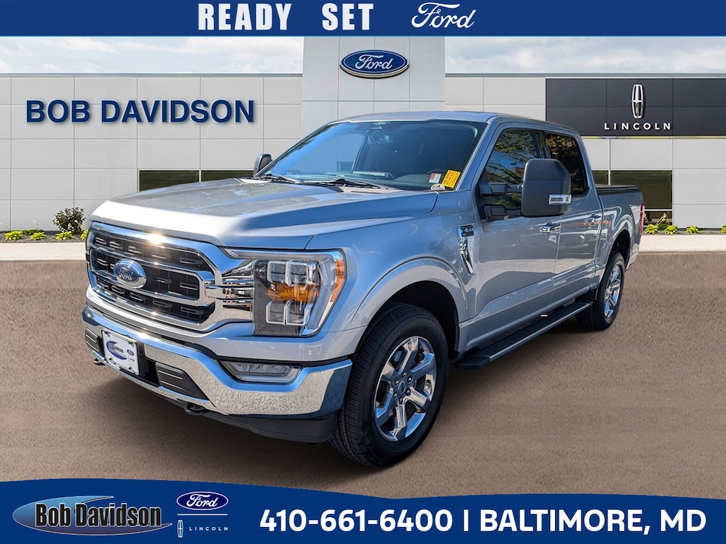 Certified 2022 Ford F-150 XLT CREW CAB TRUCK