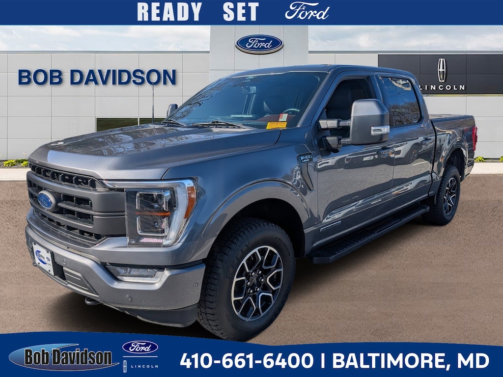 Certified 2022 Ford F-150 Lariat CREW CAB TRUCK