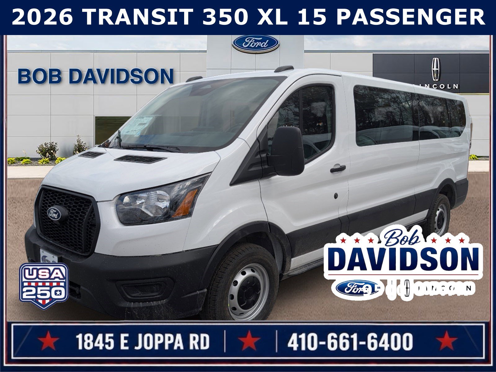 2026 Ford Transit 350 XL Low Roof Sliding Pass. 148's photo