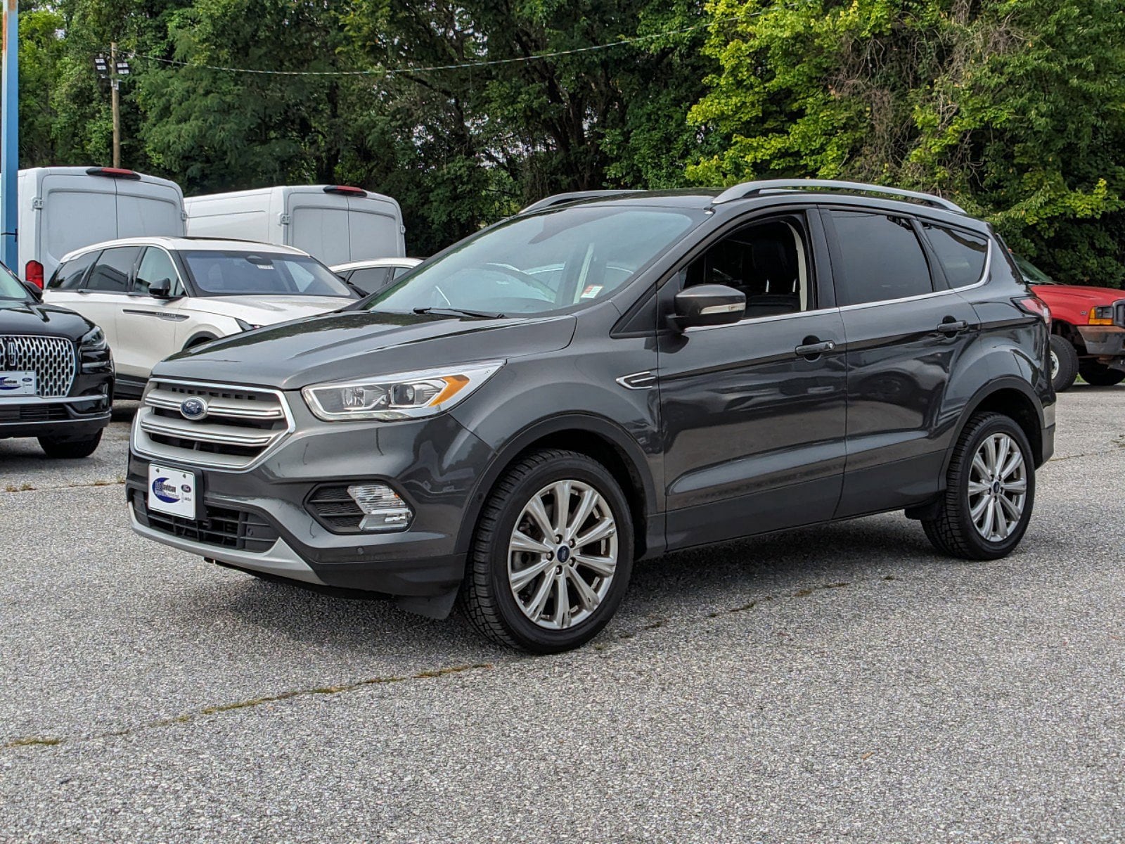 Certified 2018 Ford Escape Titanium with VIN 1FMCU9J91JUD41545 for sale in Baltimore, MD