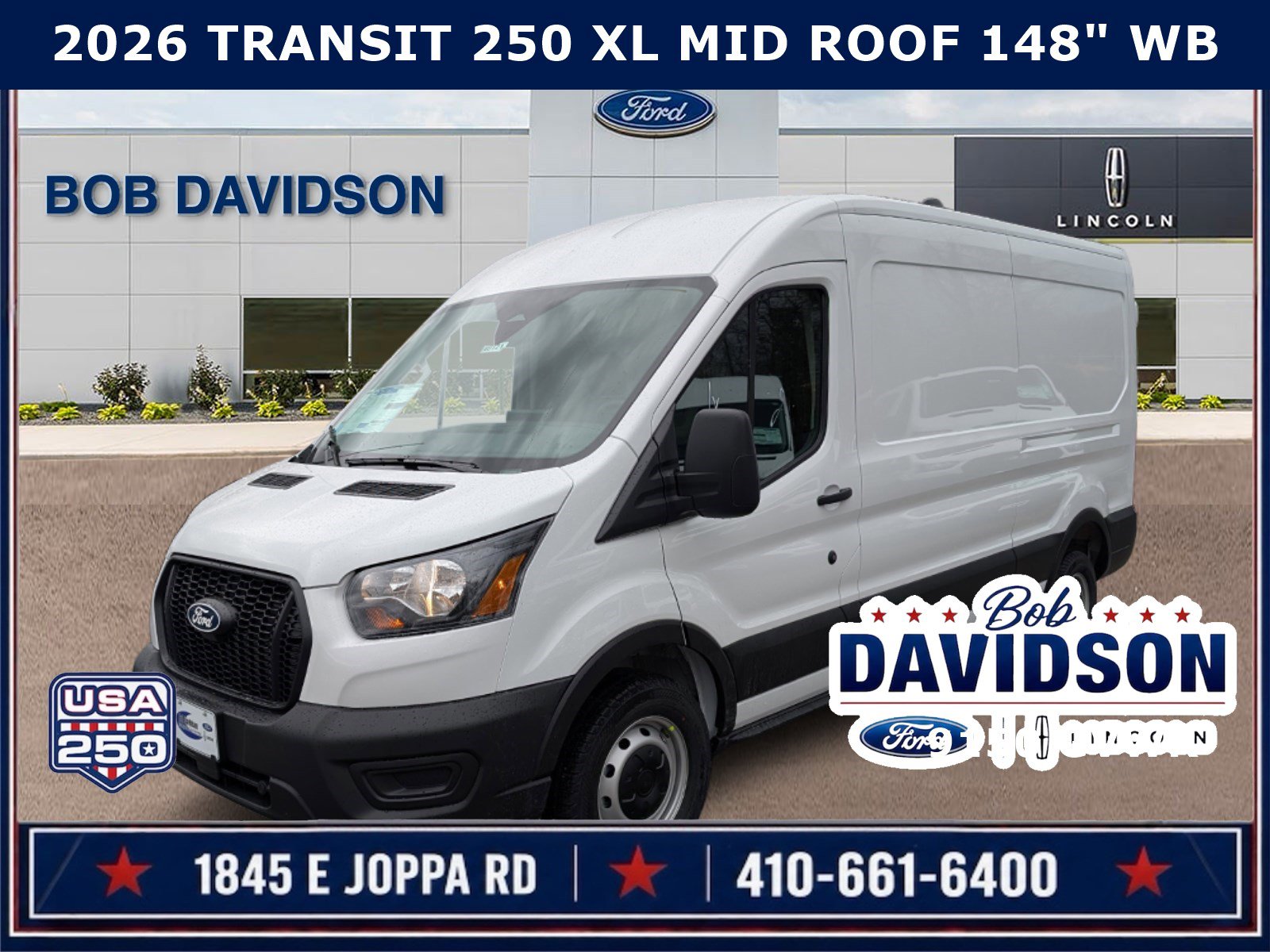 2026 Ford Transit 250 Med Roof 148 WB's photo