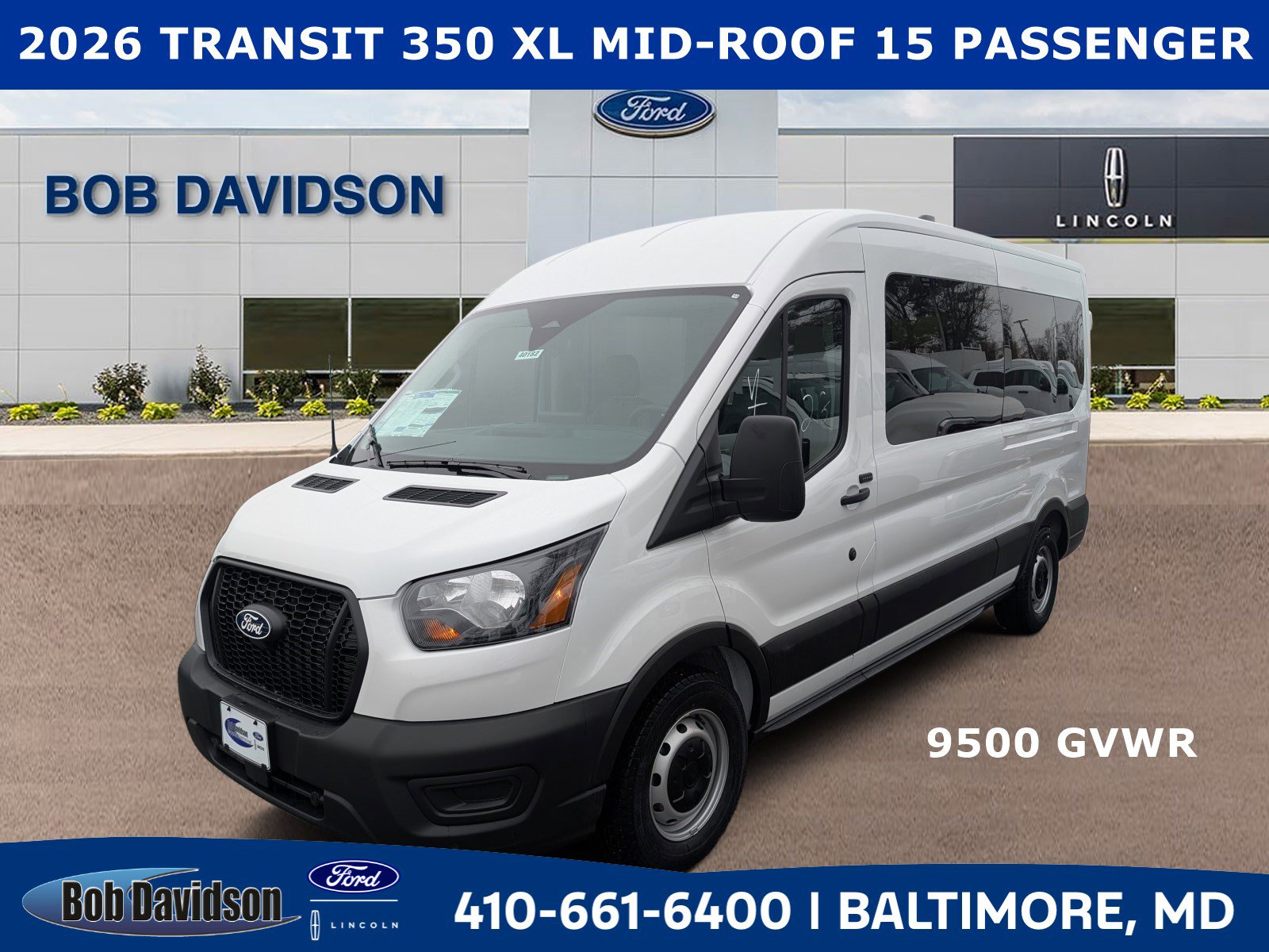 2026 Ford Transit Passenger Van