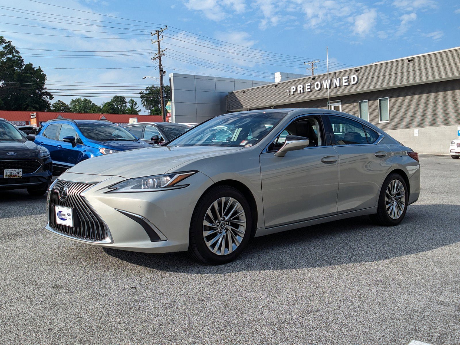 Certified 2019 Lexus ES 350 Luxury with VIN 58ABZ1B12KU023497 for sale in Baltimore, MD