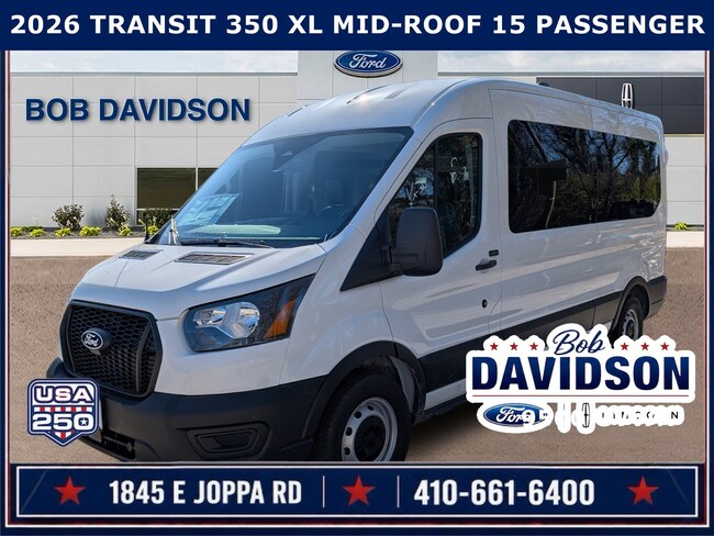 2026 Ford Transit 350 Passenger XL MR VAN