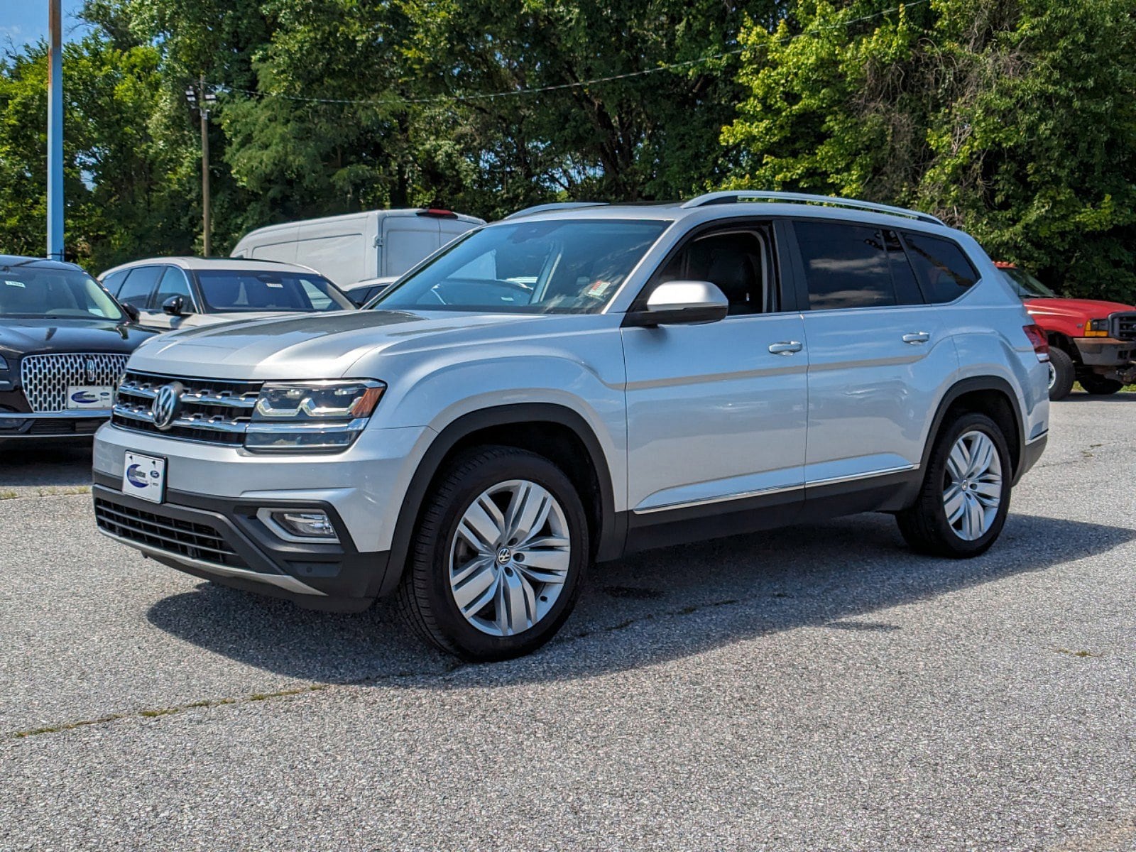 Certified 2019 Volkswagen Atlas SEL with VIN 1V2MR2CA5KC502767 for sale in Baltimore, MD