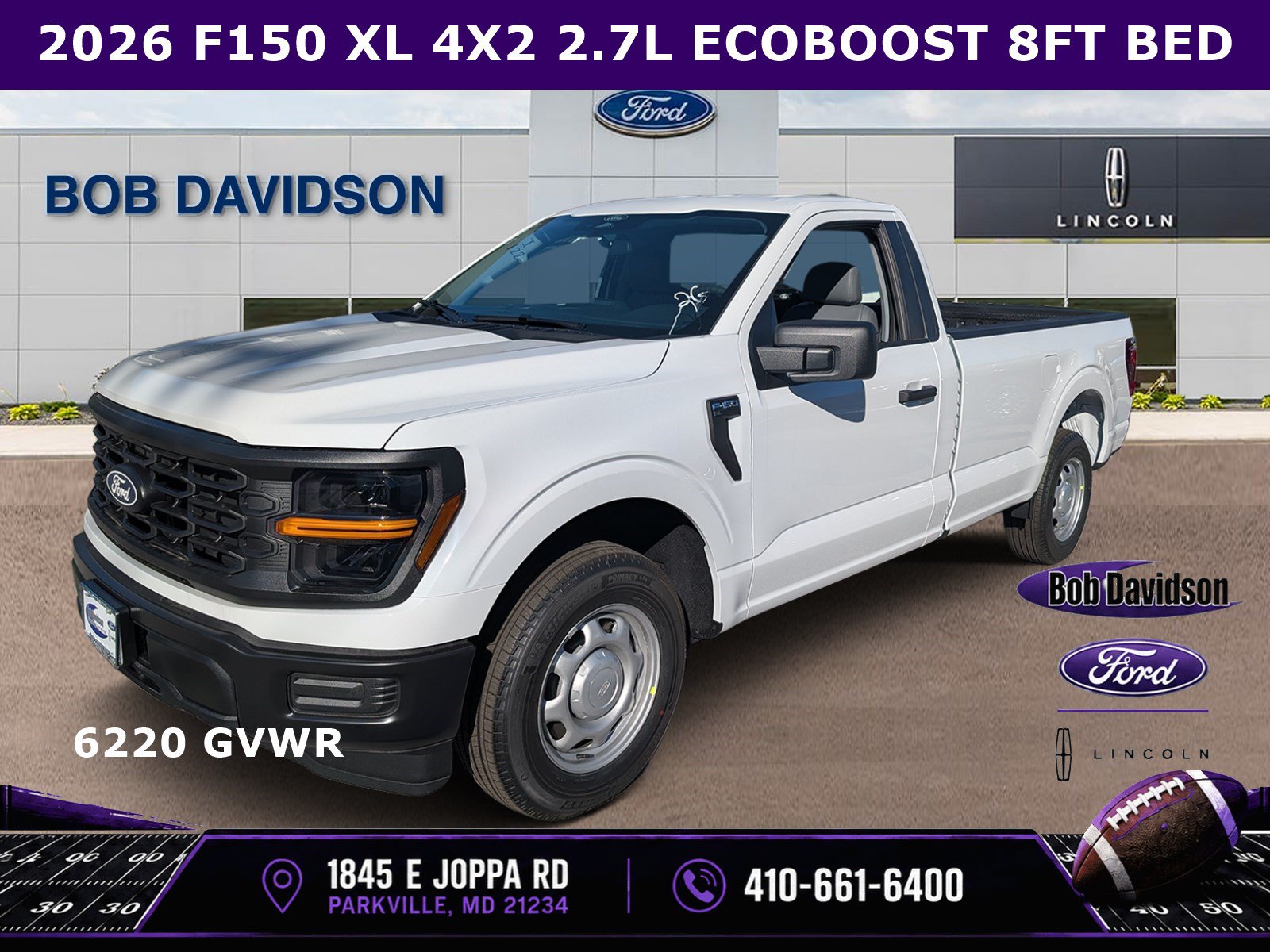 2026 Ford F-150 XL XL 2WD Reg Cab 8 Box