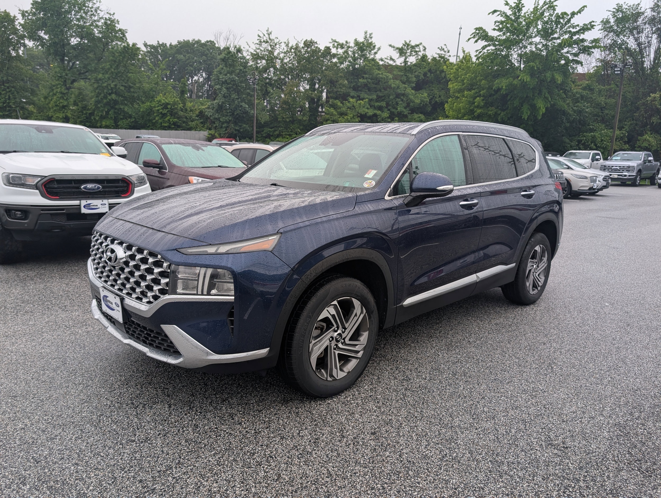 Certified 2021 Hyundai Santa Fe SEL with VIN 5NMS6DAJ0MH313691 for sale in Parkville, MD