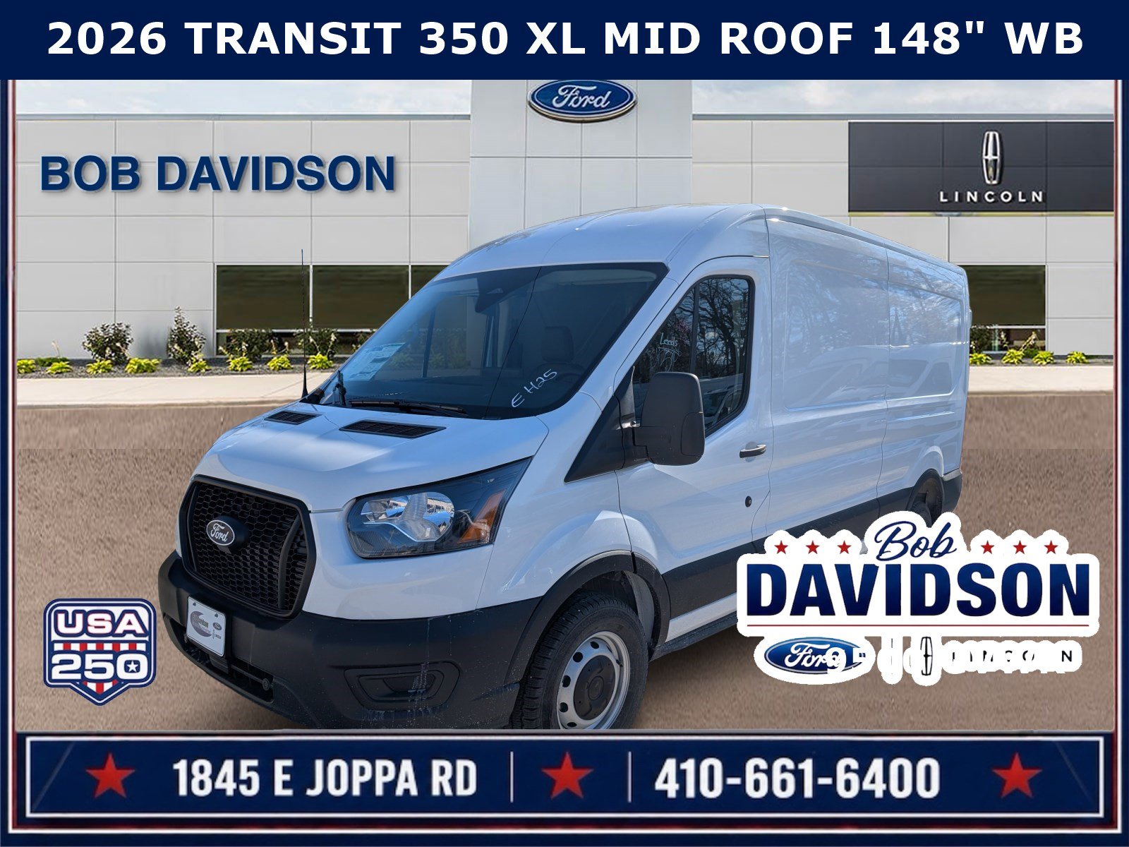 2026 Ford Transit 350 Med Roof 148 WB's photo