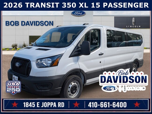 2026 Ford Transit 350 Passenger XL LR VAN