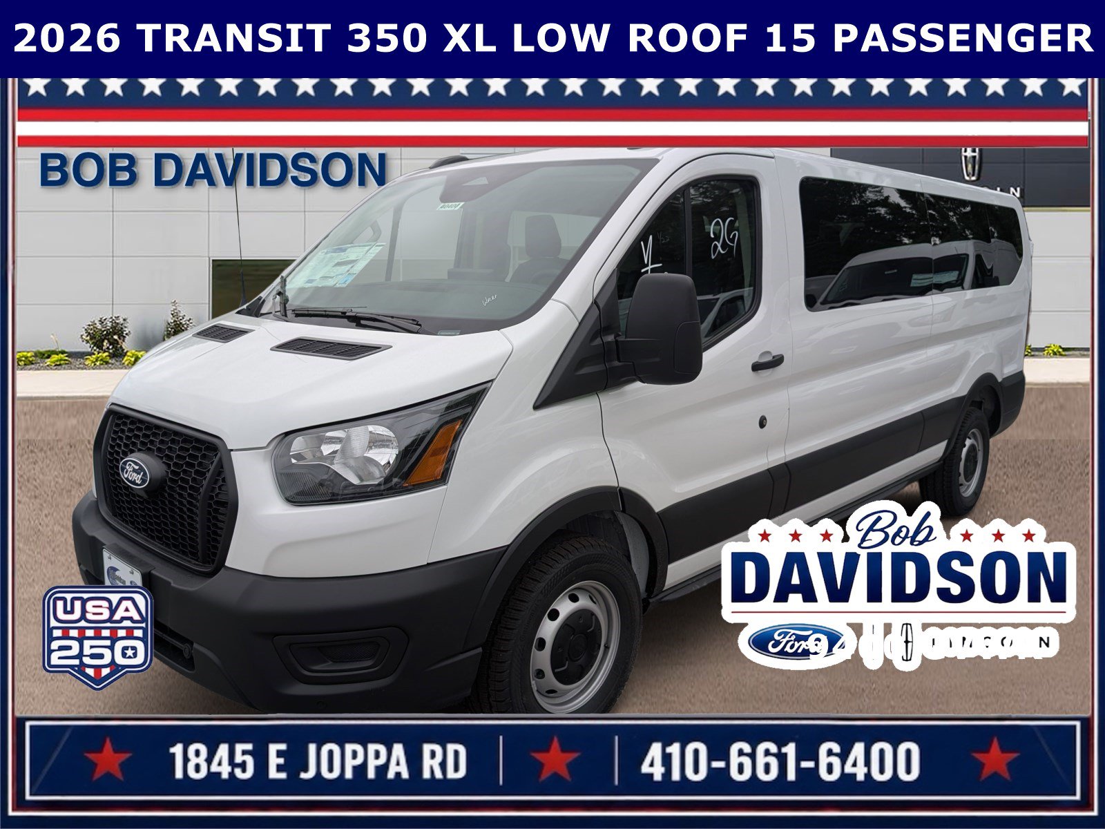 2026 Ford Transit 350 XL Low Roof Sliding Pass. 148's photo