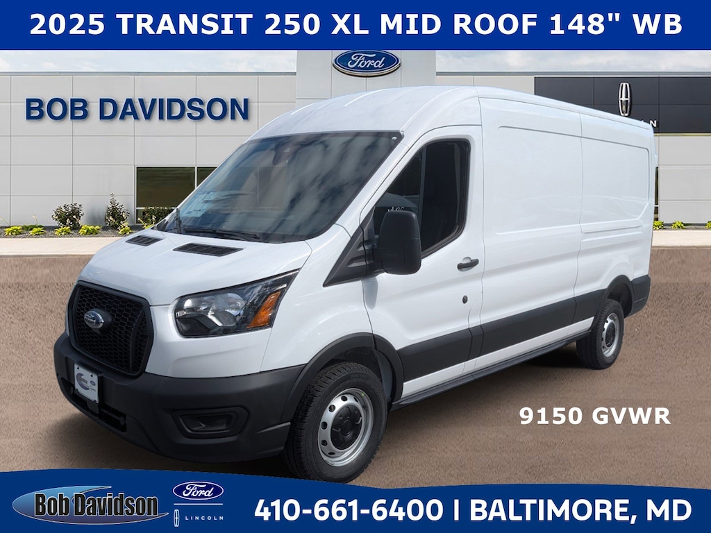 New 2025 Ford Transit 250 Cargo XL MR VAN