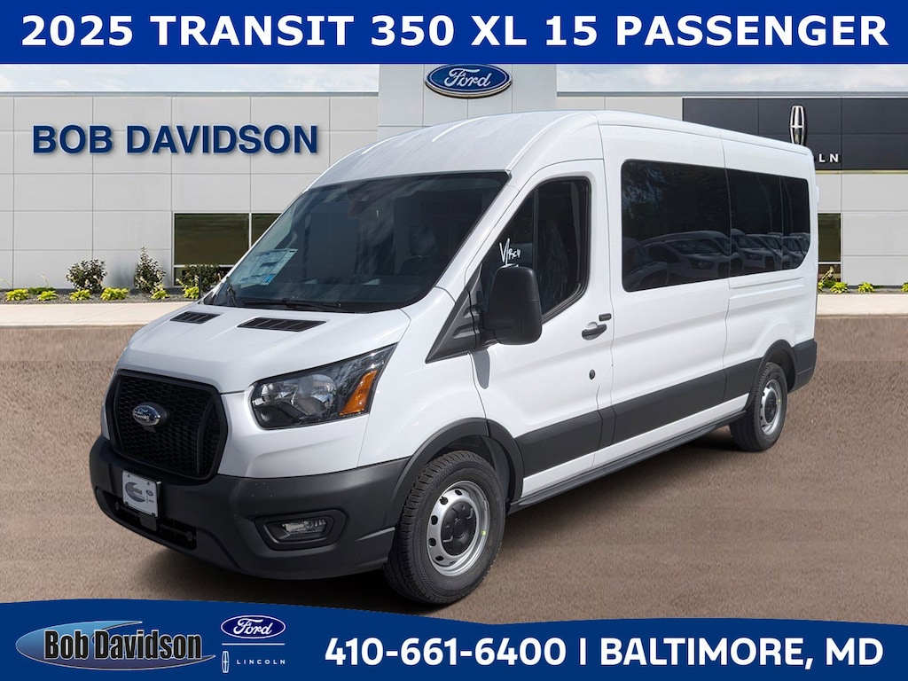 New 2025 Ford Transit 350 Passenger XL MR VAN