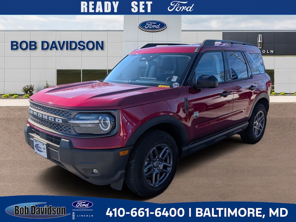 Certified 2025 Ford Bronco Sport BIG Bend SUV