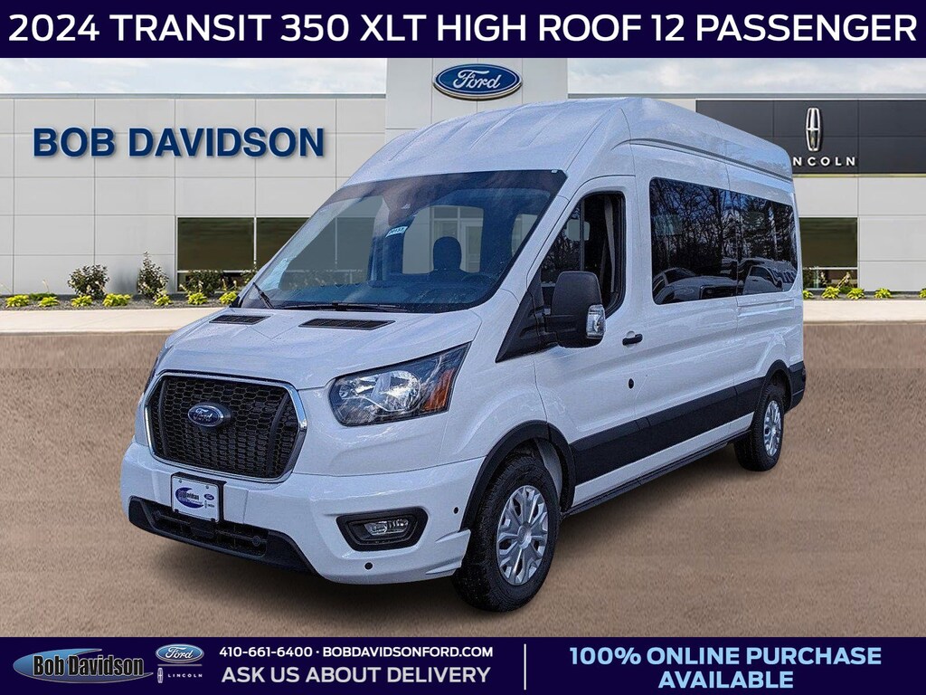 New 2024 Ford Transit 350 Passenger For Sale at Bob Davidson Ford