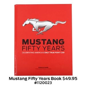 Mustang Fifty Years Book $49.95 #1120023.jpg