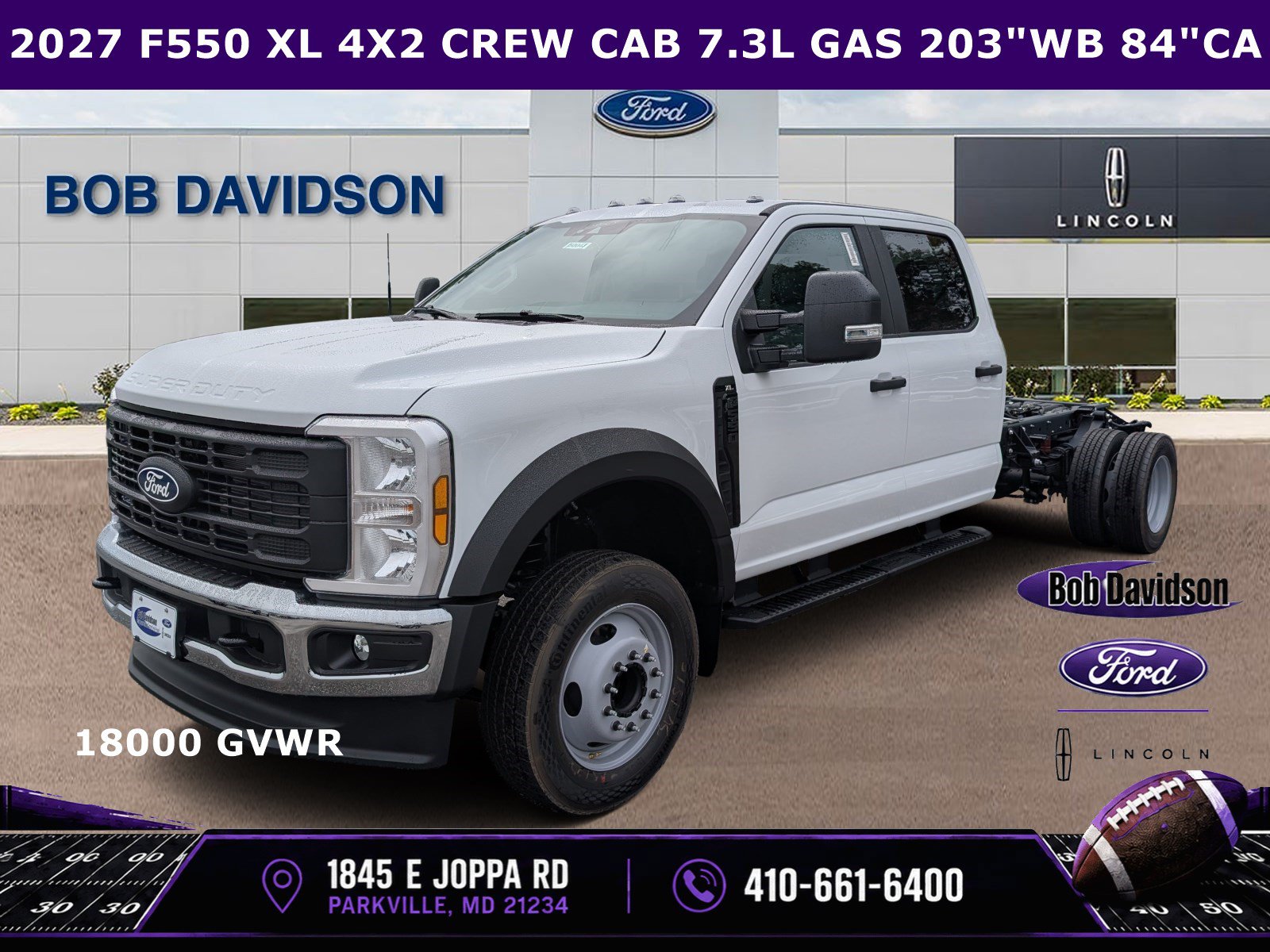2027 Ford F-550 Super Duty Chassis Cab