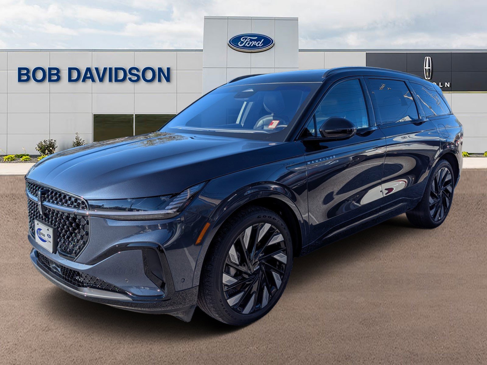 Blue Panther Metallic Clearcoat 2024 Lincoln Nautilus Hybrid Reserve AWD SUV / Crossover All-Wheel Drive Continuously Variable Transmission