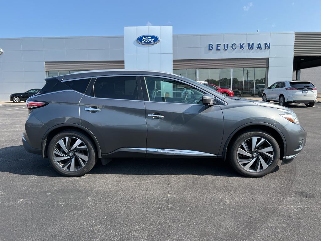 Used 2015 Nissan Murano Platinum with VIN 5N1AZ2MH0FN272657 for sale in Ellisville, MO