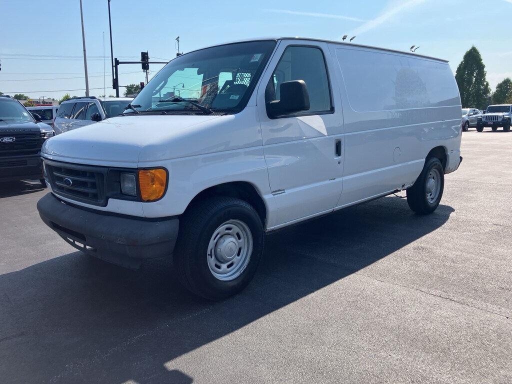 Used 2005 Ford Econoline Van Commercial with VIN 1FTRE14W85HA54295 for sale in Ellisville, MO