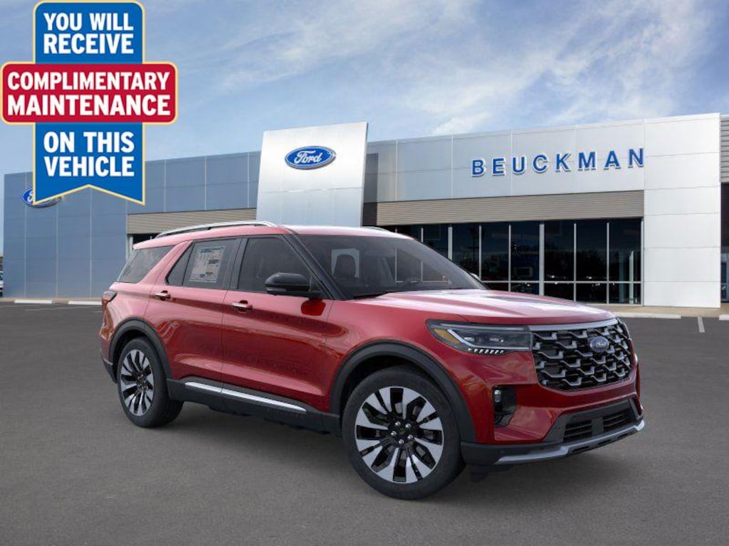 New 2026 Ford Explorer Platinum Sport Utility