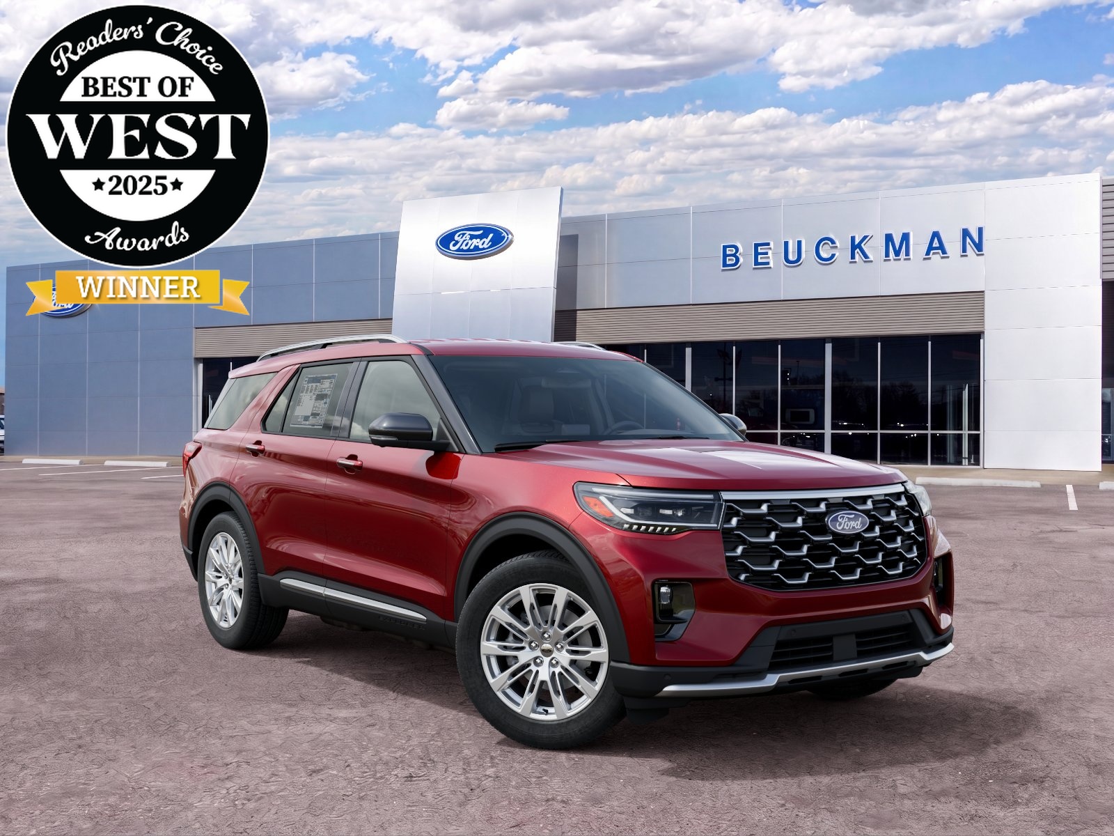 New 2027 Ford Explorer Platinum Sport Utility