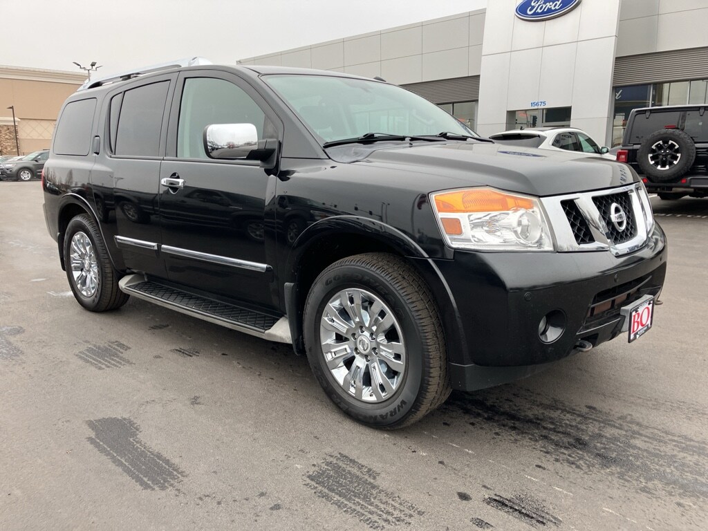 Used 2015 Nissan Armada Platinum Sport Utility