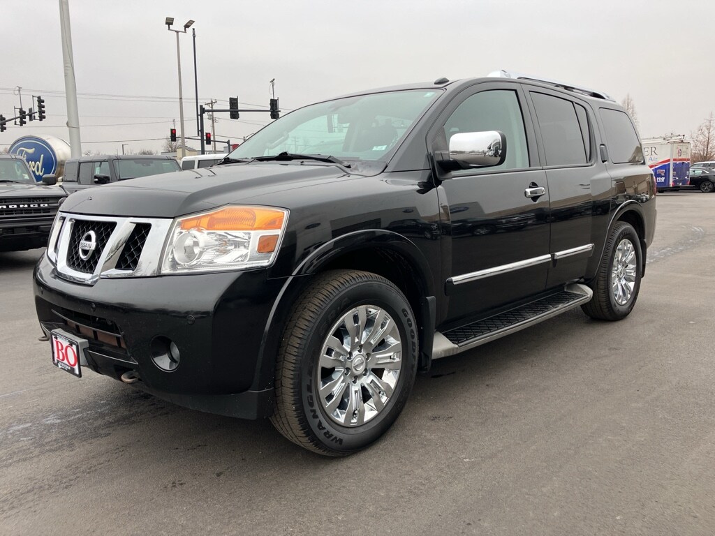 Used 2015 Nissan Armada Platinum Sport Utility