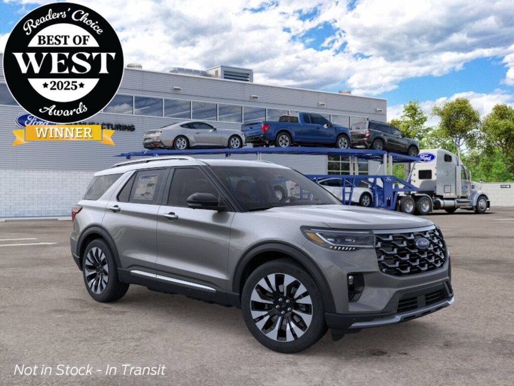 New 2026 Ford Explorer Platinum Sport Utility