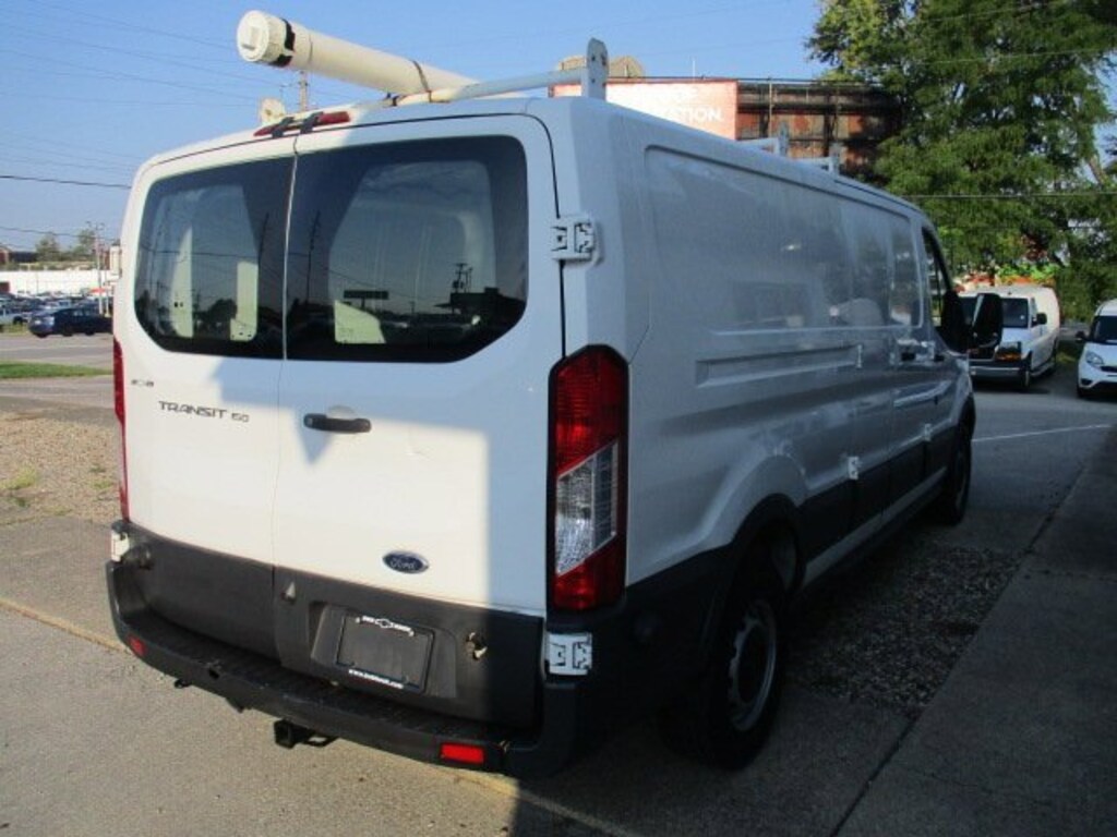 Used 2018 Ford Transit Van T-150 148 Low Rf 8600 Gvwr Swing-Out RH Dr Van