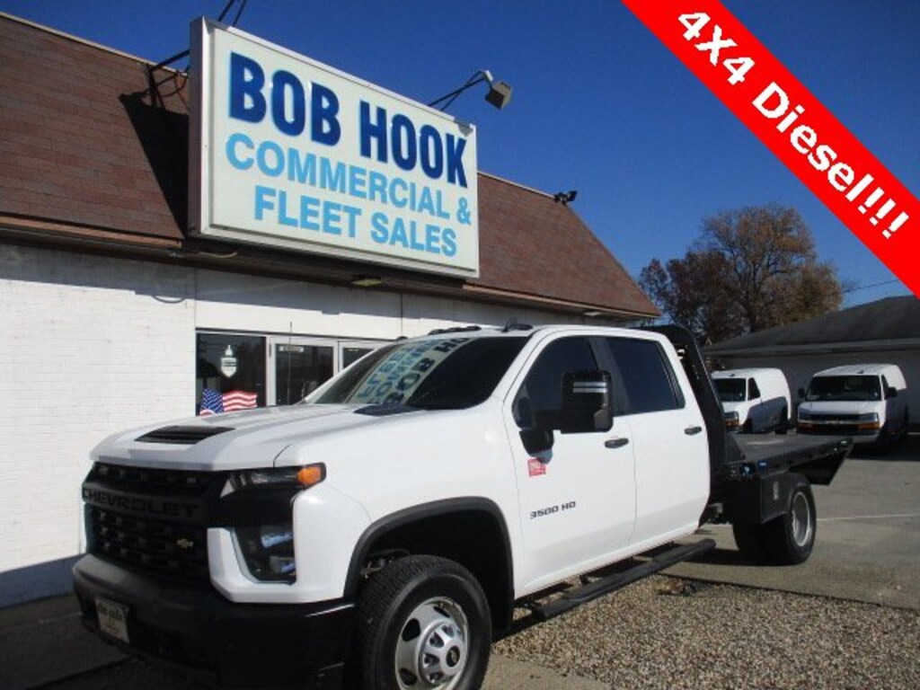 Used 2023 Chevrolet Silverado 3500 HD Chassis Cab Work Truck Truck Crew Cab