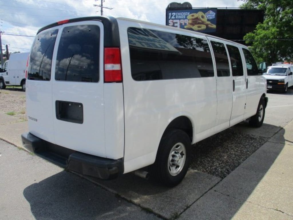 Used 2022 Chevrolet Express Passenger 3500 1LS Van Extended Passenger Van