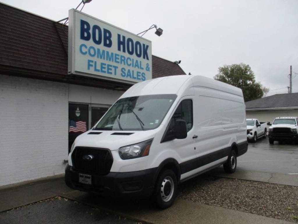 Used 2024 Ford Transit Cargo Van T-250 148 EL Hi Rf 9070 Gvwr RWD Van High Roof Ext. Van