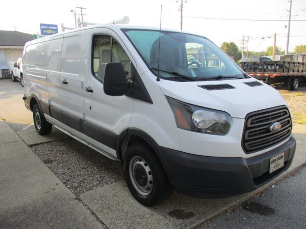 Used 2018 Ford Transit Van T-150 148 Low Rf 8600 Gvwr Swing-Out RH Dr Van
