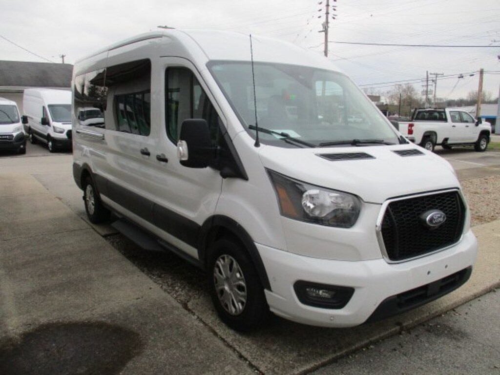 Used 2023 Ford Transit Passenger Wagon XL Wagon Medium Roof Van