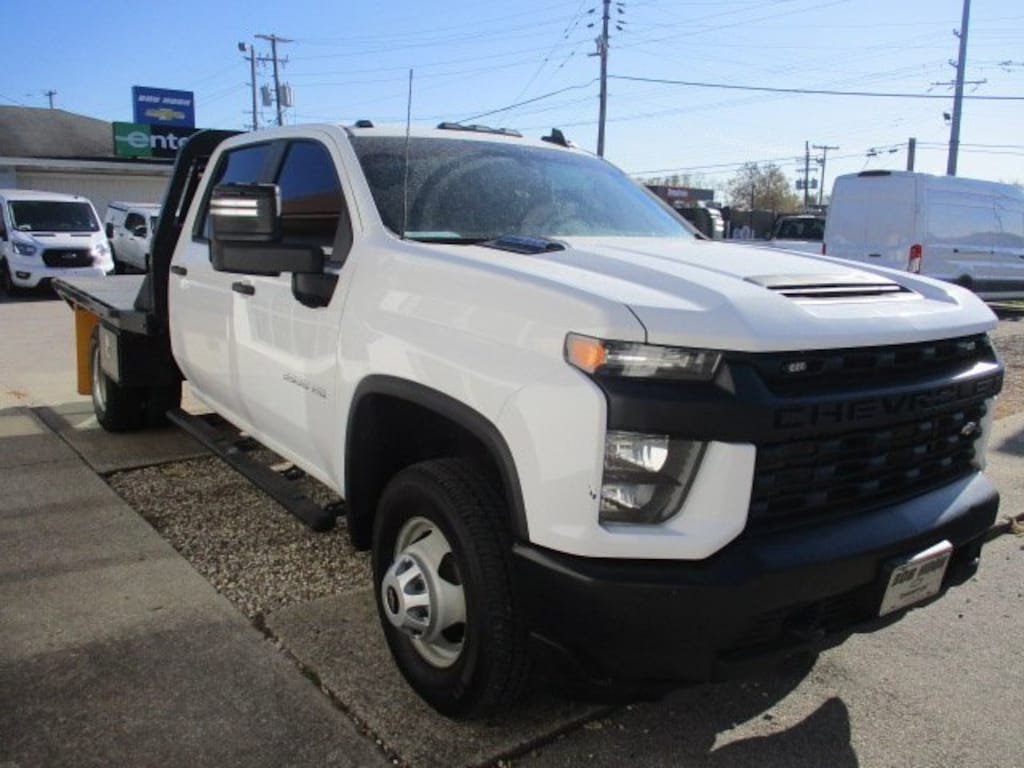 Used 2023 Chevrolet Silverado 3500 HD Chassis Cab Work Truck Truck Crew Cab