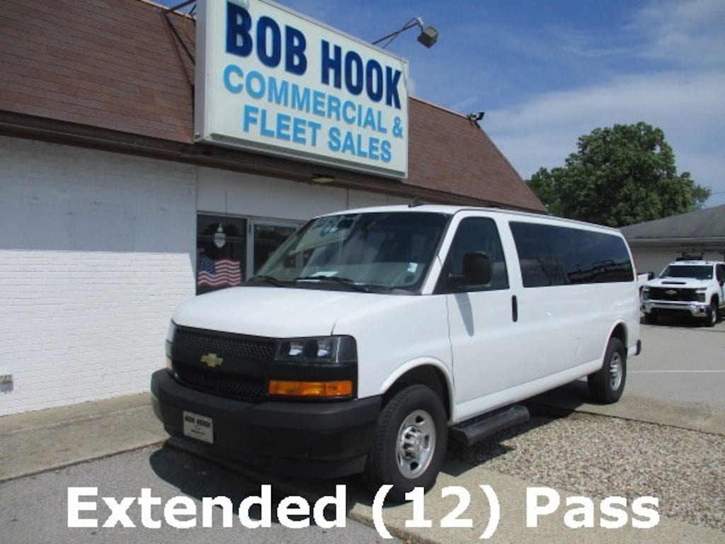 Used 2022 Chevrolet Express Passenger 3500 1LS Van Extended Passenger Van