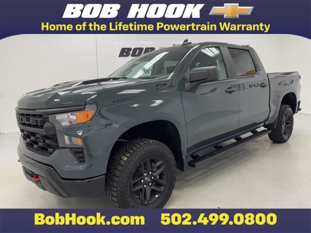 New 2026 Chevrolet Silverado 1500 Custom Trail Boss Truck