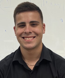 Staff member Mason Oakley from 5b8f7b84232f