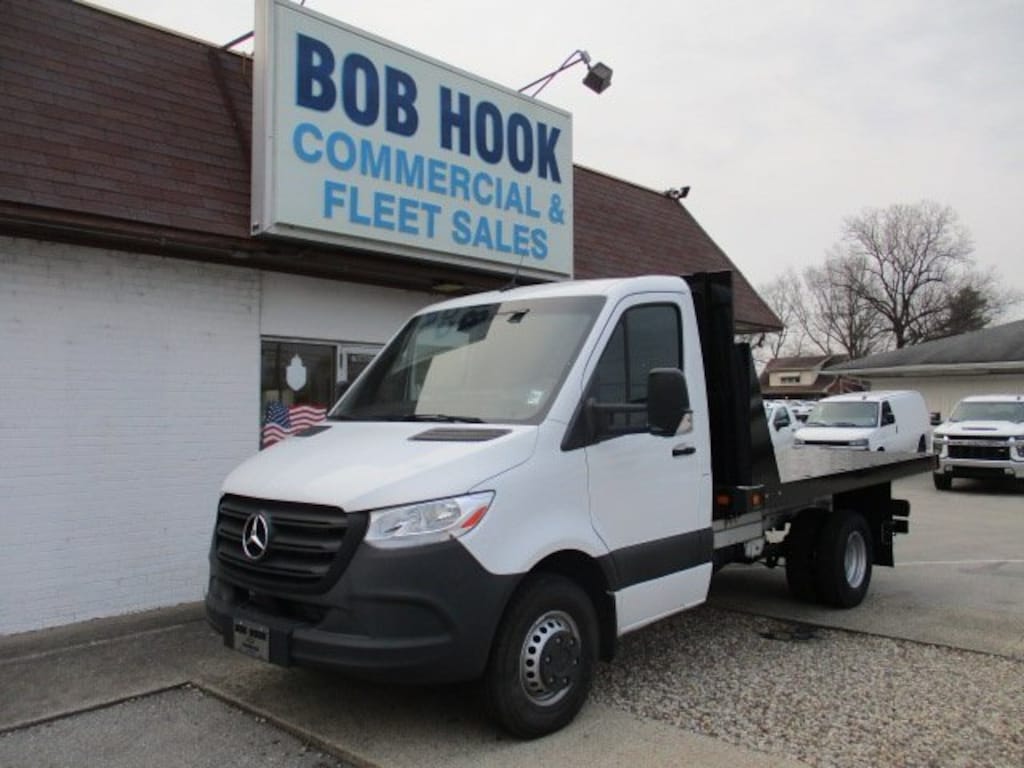Used 2023 Mercedes-Benz Sprinter Cab Chassis 3500XD Standard Roof I4 Diesel HO 144 RWD Truck 144" WB RWD